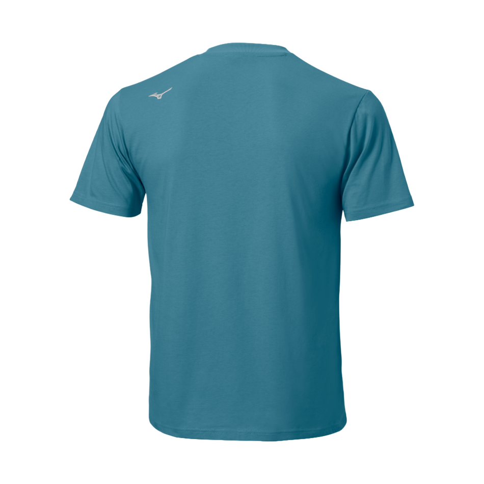 Mizuno Crossed Clubs Cotton Short Sleeve Tee Shirt Larkspur